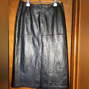 Genuine Leather skirt